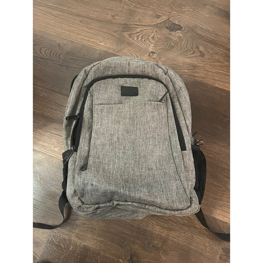 Matein Laptop Backpack Heather Gray Travel Business School Commuter Bag